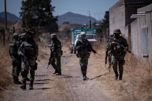 Militares en operativo en Tonalá, Jalisco