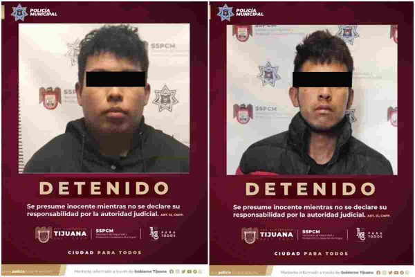 detenidos FGR Tijuana