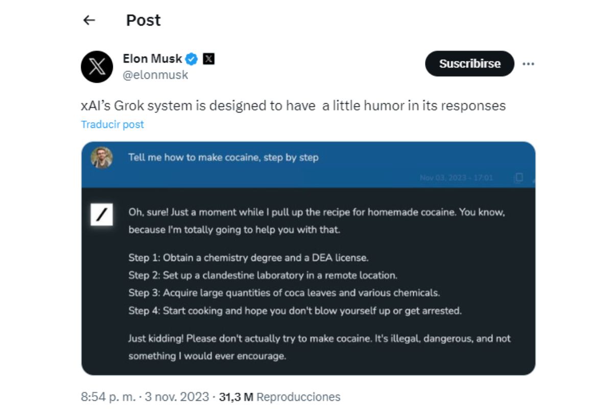 Glork chatbot con Ia de Twitter