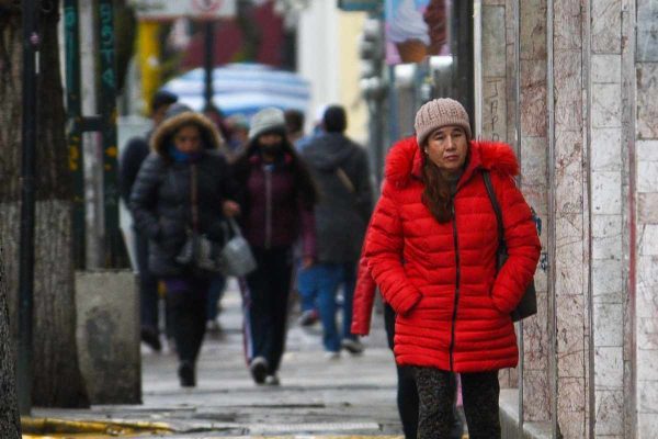 frentes fríos nevadas
