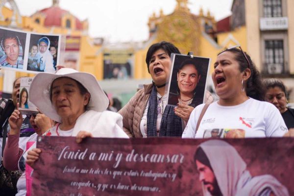 Los colectivos demandan recursos para búsquedas de desaparecidos.
