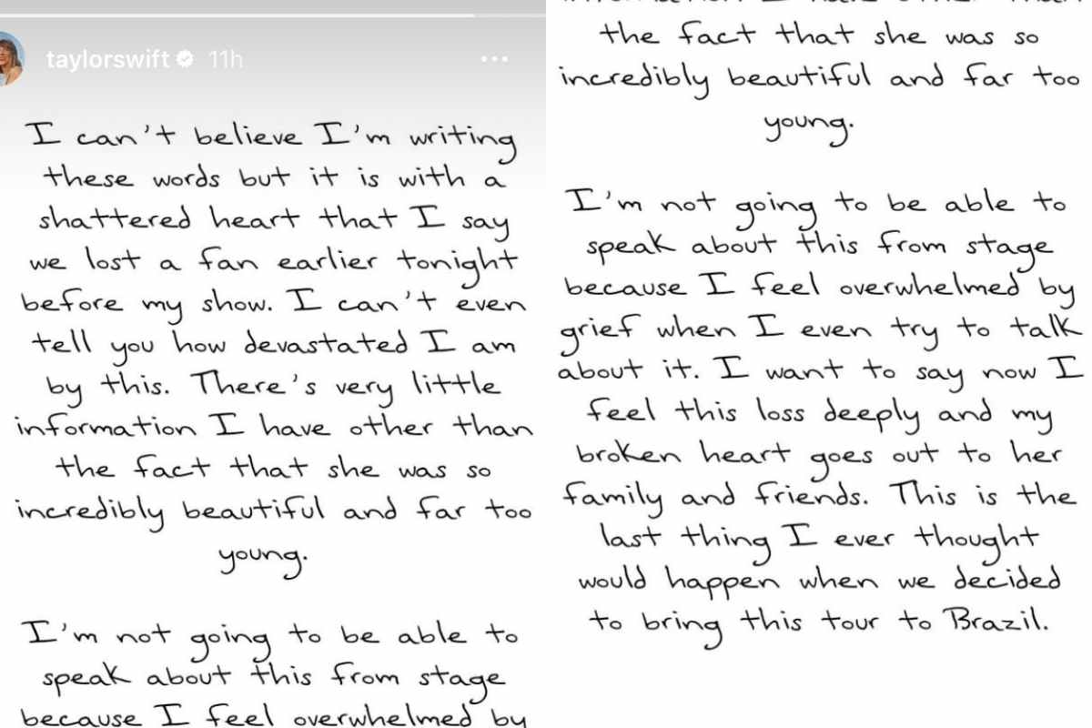 muere fan Taylor Swift