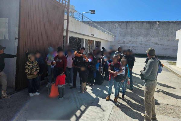 Migrantes localizados en Matehuala, San Luis Potosí