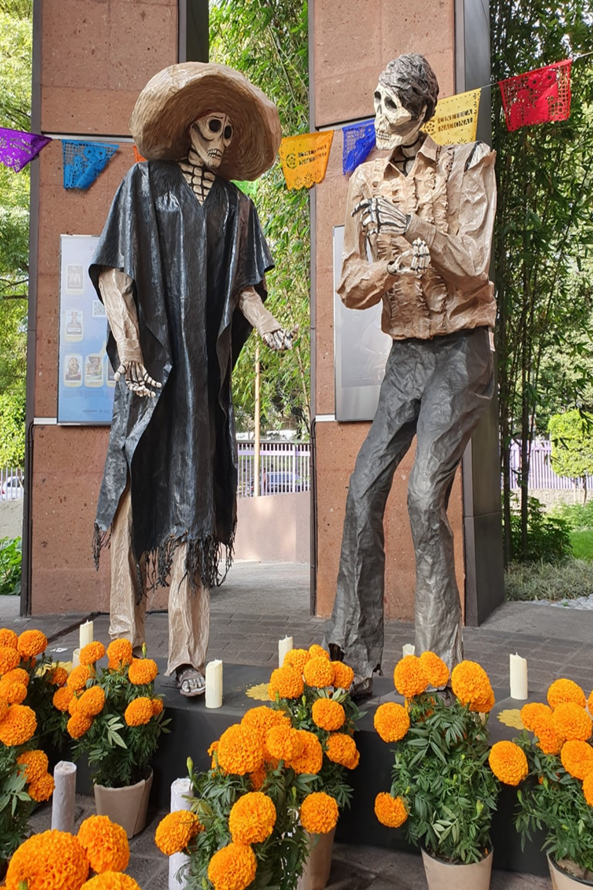 Figuras de día de muertos alusivas personajes de Macario
