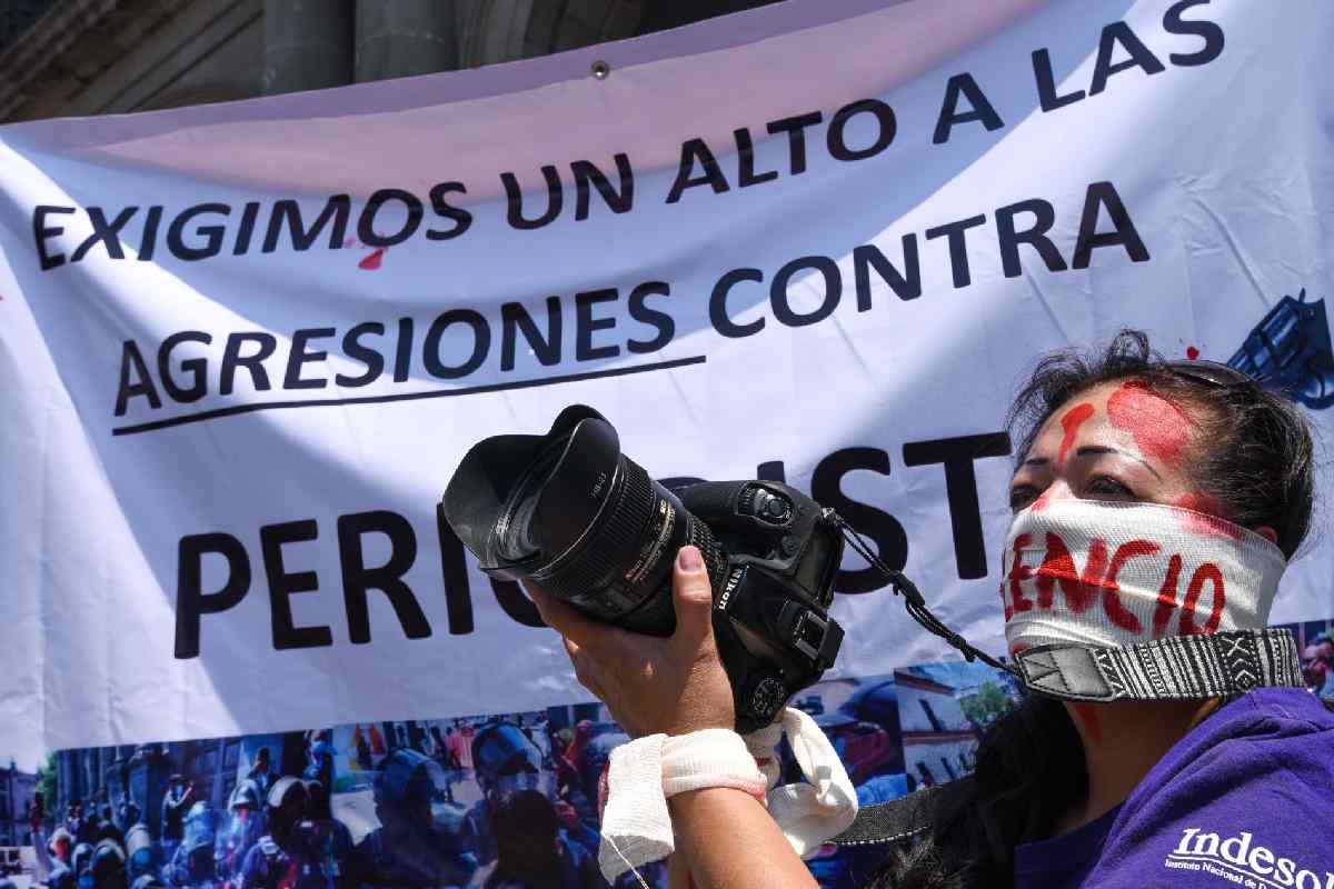 policía golpea periodistas veracruz