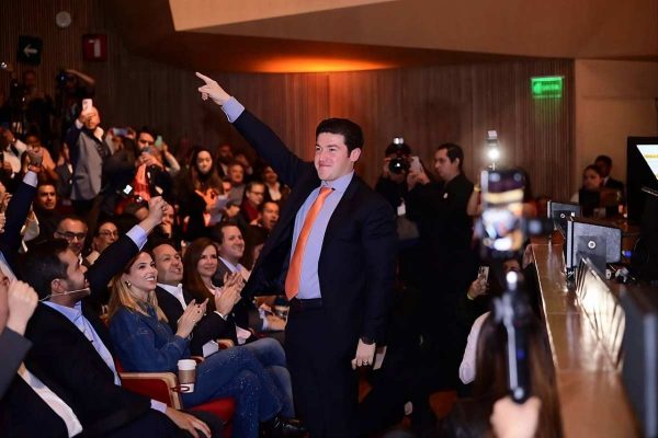 Samuel García, gobernador de Nuevo León