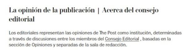 Captura Editorial Washington Post