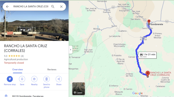 Rancho Santa Cruz Zacatecas