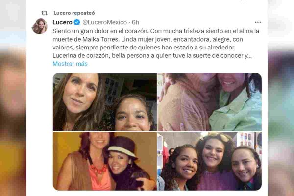 Maika Torres era parte del fandom de la cantante Lucero.