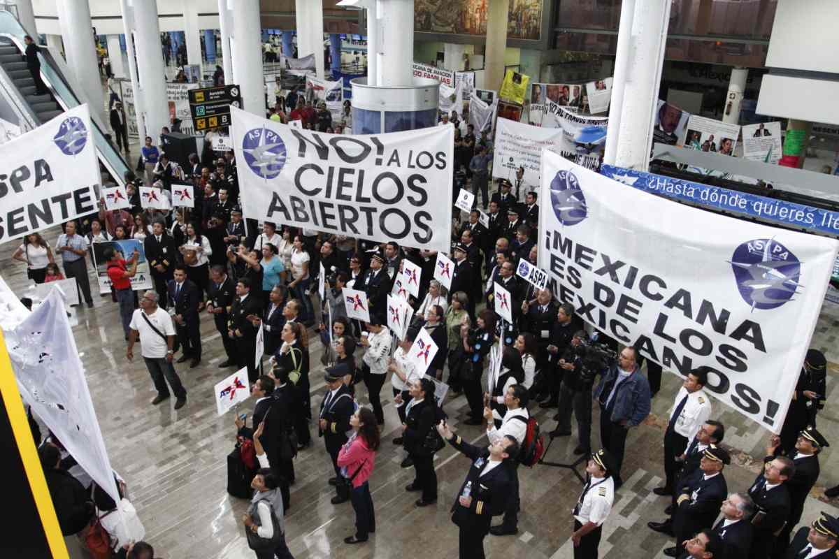 En 2014 Mexicana de Aviación se declaro en quiebra.