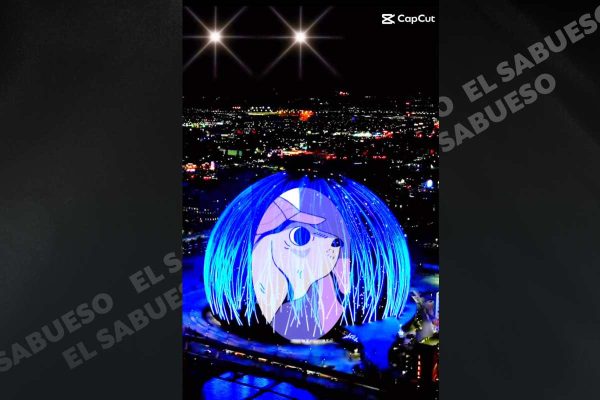 Montaje creado por El Sabueso utilizando la plantilla de La Esfera en Las Vegas de CapCut.
