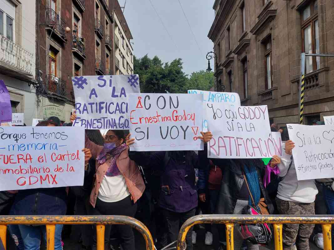 protestas ratificacion godoy