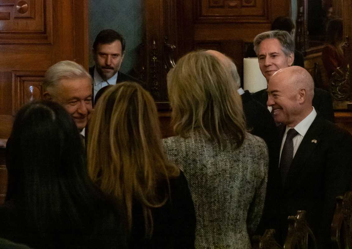 reunion amlo blinken palacio nacional migracion