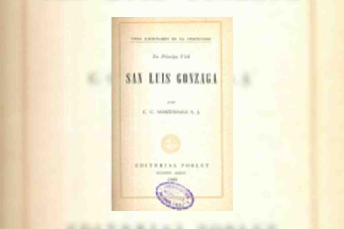 Portada del libro Un príncipe viril: San Luis Gonzaga, de C.C. Martindale, S.J.