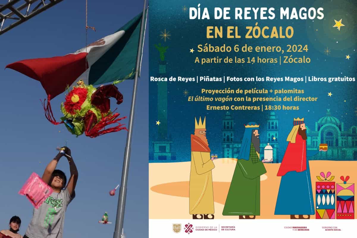 actividades día de reyes zócalo