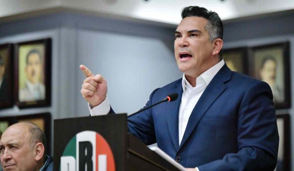 Alejandro Moreno, líder nacional del PRI, pidió a sus diputados y diputadas votar contra la ratificación de Ernestina Godoy.