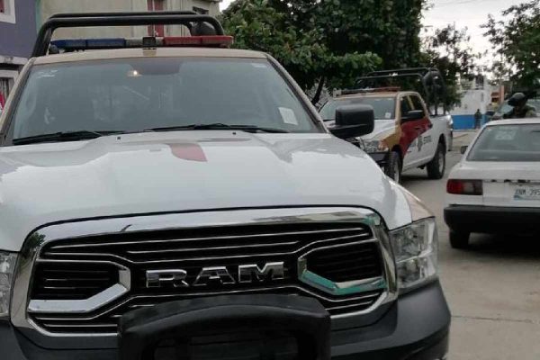 Elementos de la Fiscalía de Tamaulipas en operativo.