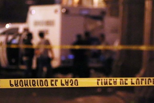 Cinta en la escena de un crimen cometido en Guerrero.