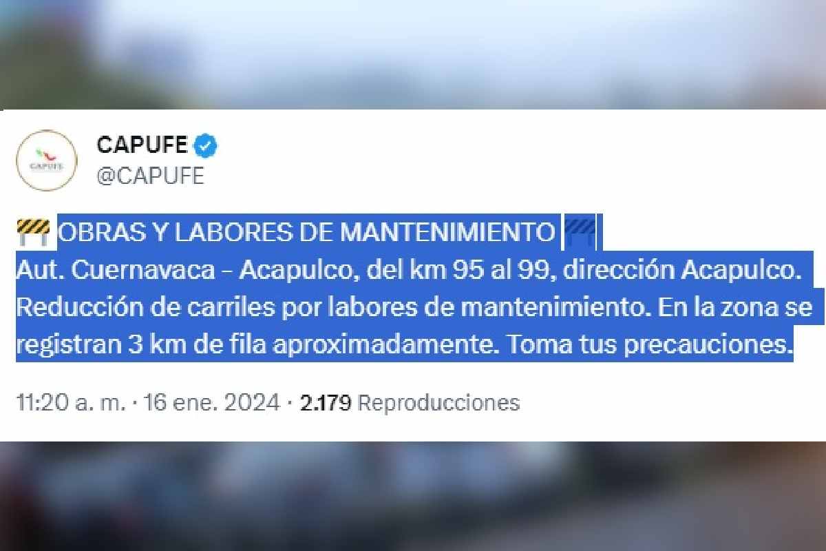 autopista cuernavaca acapulco