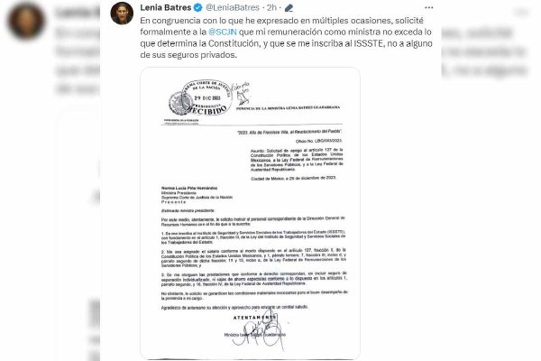 comunicado lenia batres