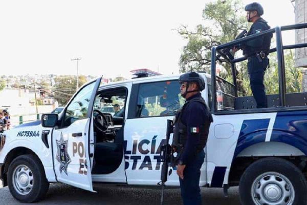 Elementos de la Secretaría de Seguridad Pública de Hidalgo.