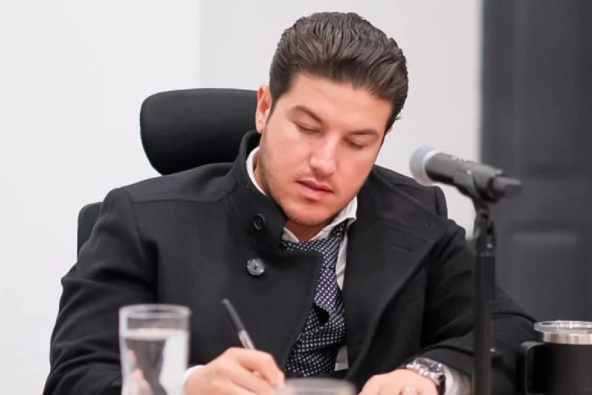 Samuel García, gobernador del estado de Nuevo León.
