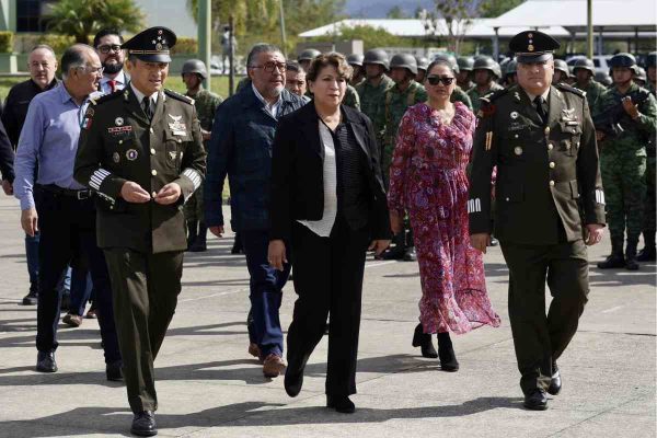 Ceremonia de toma de protesta del Mando Especial Texcaltitlán en el Estado de México.