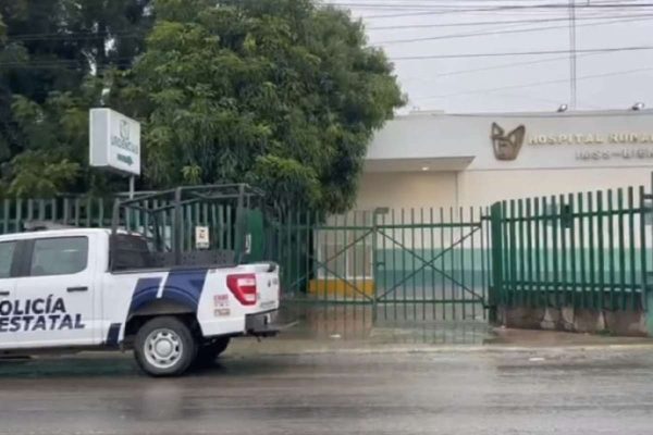 Clínica rural del Instituto Mexicano del Seguro Social (IMSS) en Huejutla, Hidalgo.
