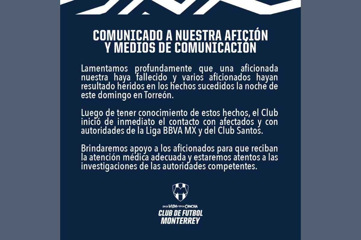 comunicado monterrey