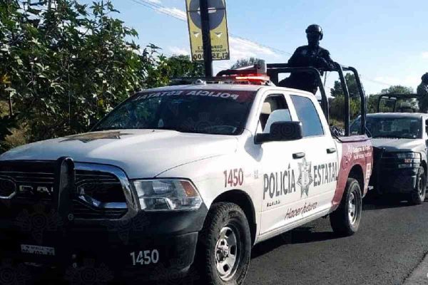 Operativo de la SSP de Puebla.