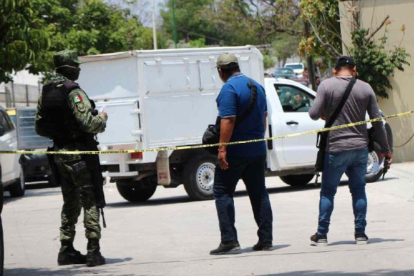 Operativo de fuerzas de seguridad en el municipio de La Concordia, Chiapas.