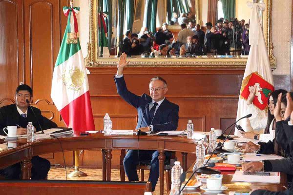 Raymundo Martíne, exalcalde de Toluca, Edomex, cuando estaba en funciones.