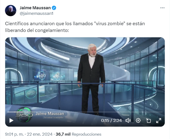 Virus zombie en el Ártico