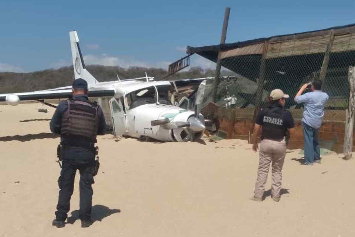 oaxaca avioneta desplome 
