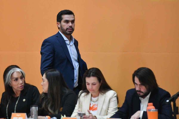 Jorge Álvarez Máynez, candidato presidencial de MC.