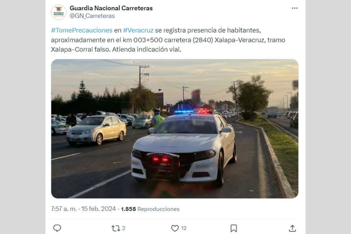 carretera xalapa paro