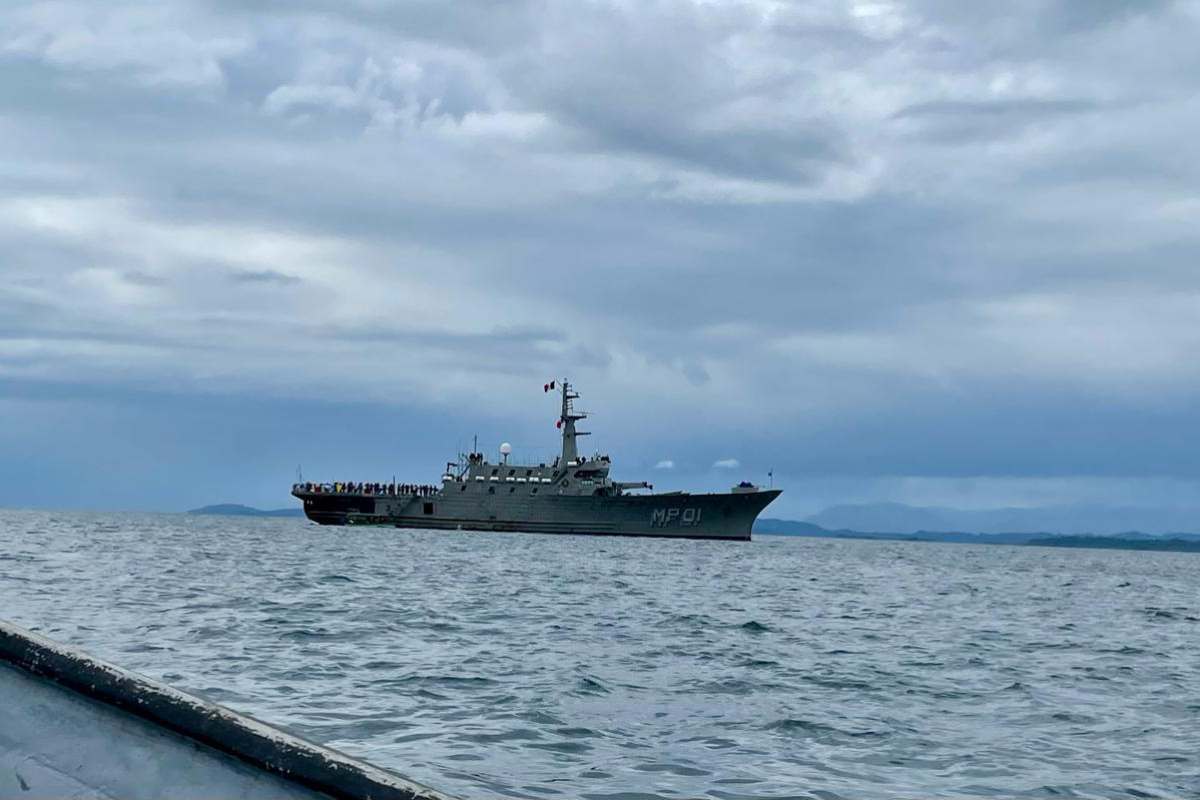 Buque con personal del Ejército y la Comisión Nacional de Búsqueda zarpa rumbo a Panamá