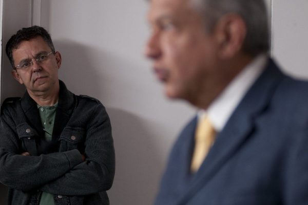César Yáñez y el presidente Andrés Manuel López Obrador.