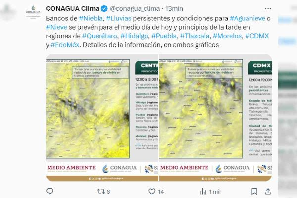 clima 17 febrero
