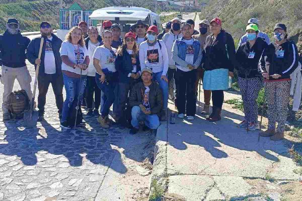 Colectivos de búsqueda de personas desaparecidas en Tijuana, Baja California.
