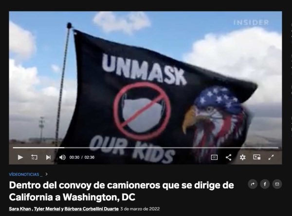 Este video no es sobre las protestas anti inmigrantes en Texas, es de 2022 ante restricciones por COVID-19