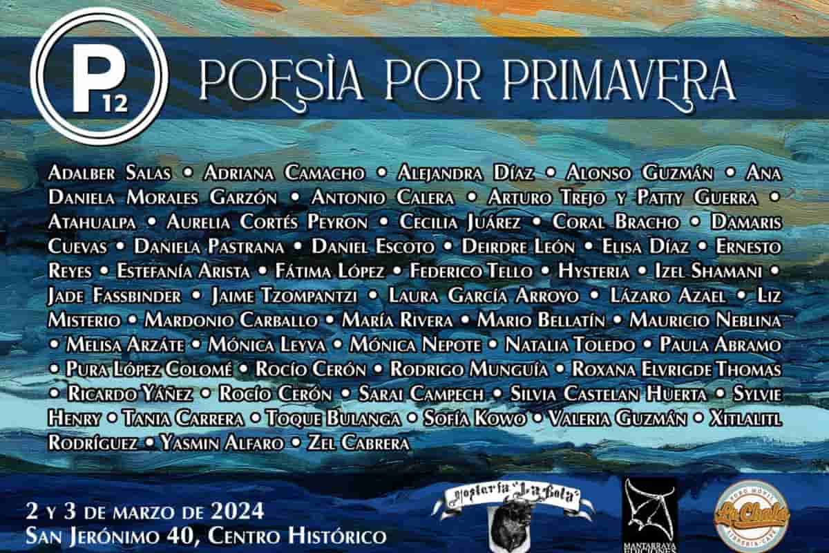 festival poesía por primavera