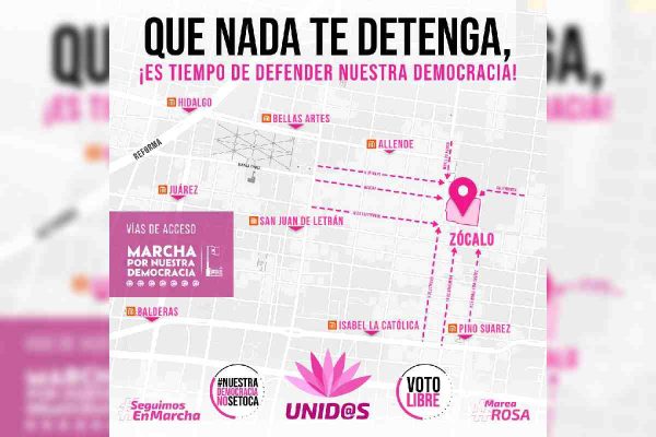 marcha por la democracia