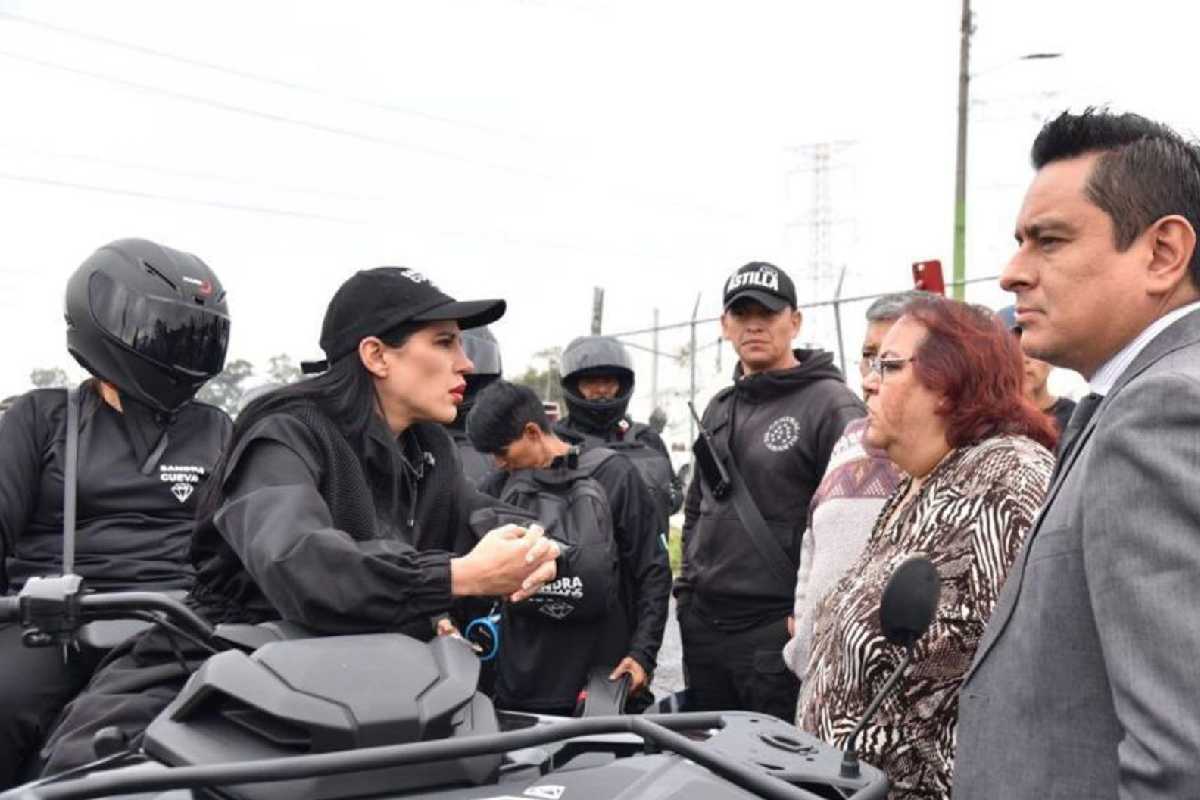 Sandra Cuevas, alcaldesa de Cuauhtémoc y candidata al Senado por MC.