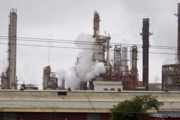 Refinería de Pemex en Cadereyta, Nuevo León.