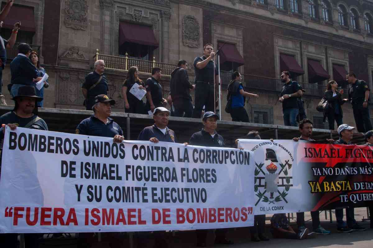 protesta bomberos ismael figueroa 