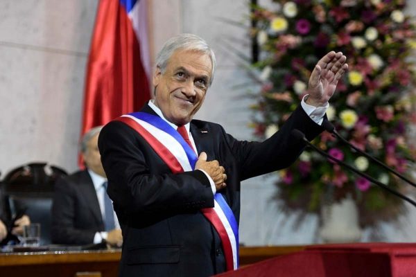 Sebastián Piñera en un evento en Chile, el 1 de junio de 2019. Foto: Facebook @SebastianPineraPresidente