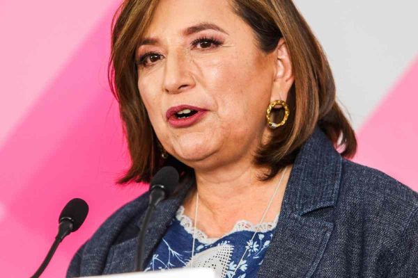Xóchitl Gálvez, candidata de la coalición Fuerza y Corazón por México 
