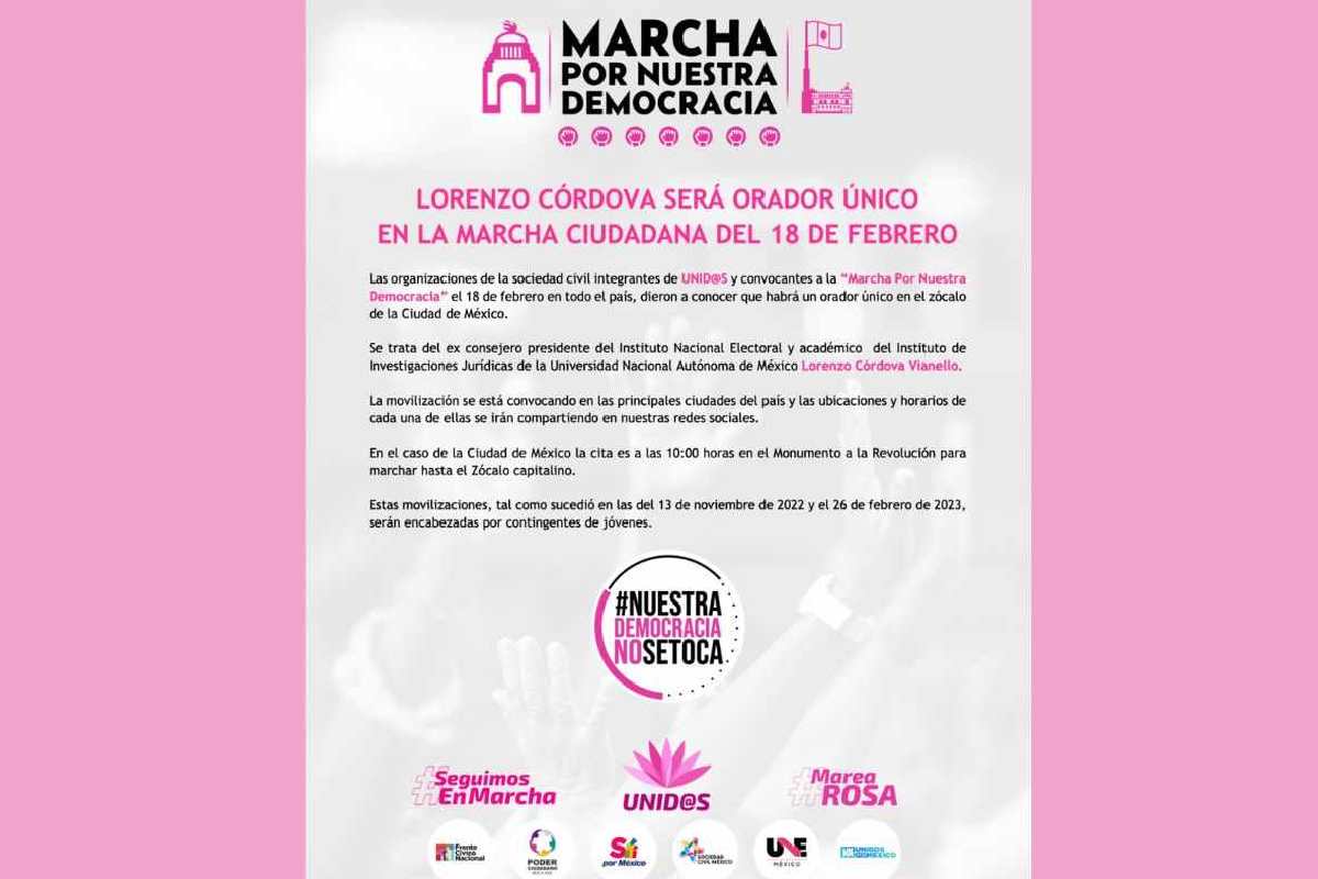 xóchitl gálvez marcha democracia