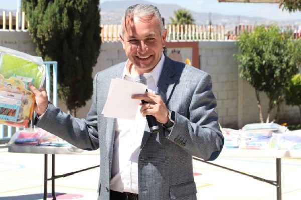 Sergio Baños, alcalde de Pachuca.